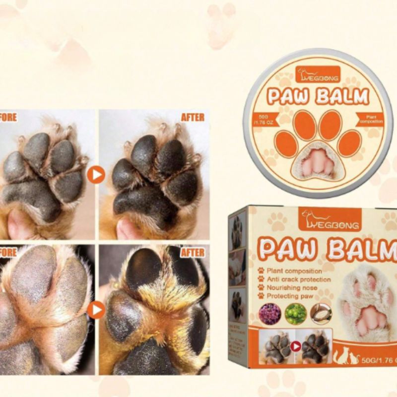 Pet paw balm